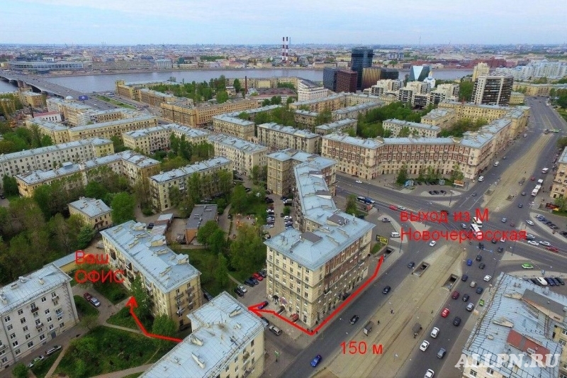 офис 12 кв.м. в СПб прямо у м. Новочеркасская - Коммерческая недвижимость, Аренда помещений Санкт-Петербург